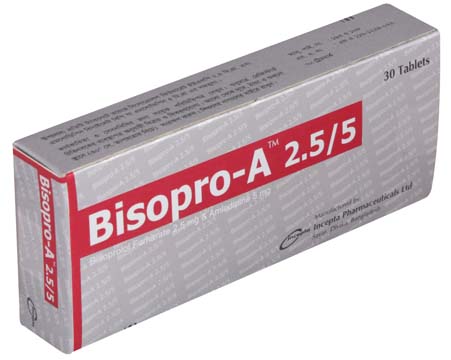 Picture of Bisopro-A 2.5/5 Tablet